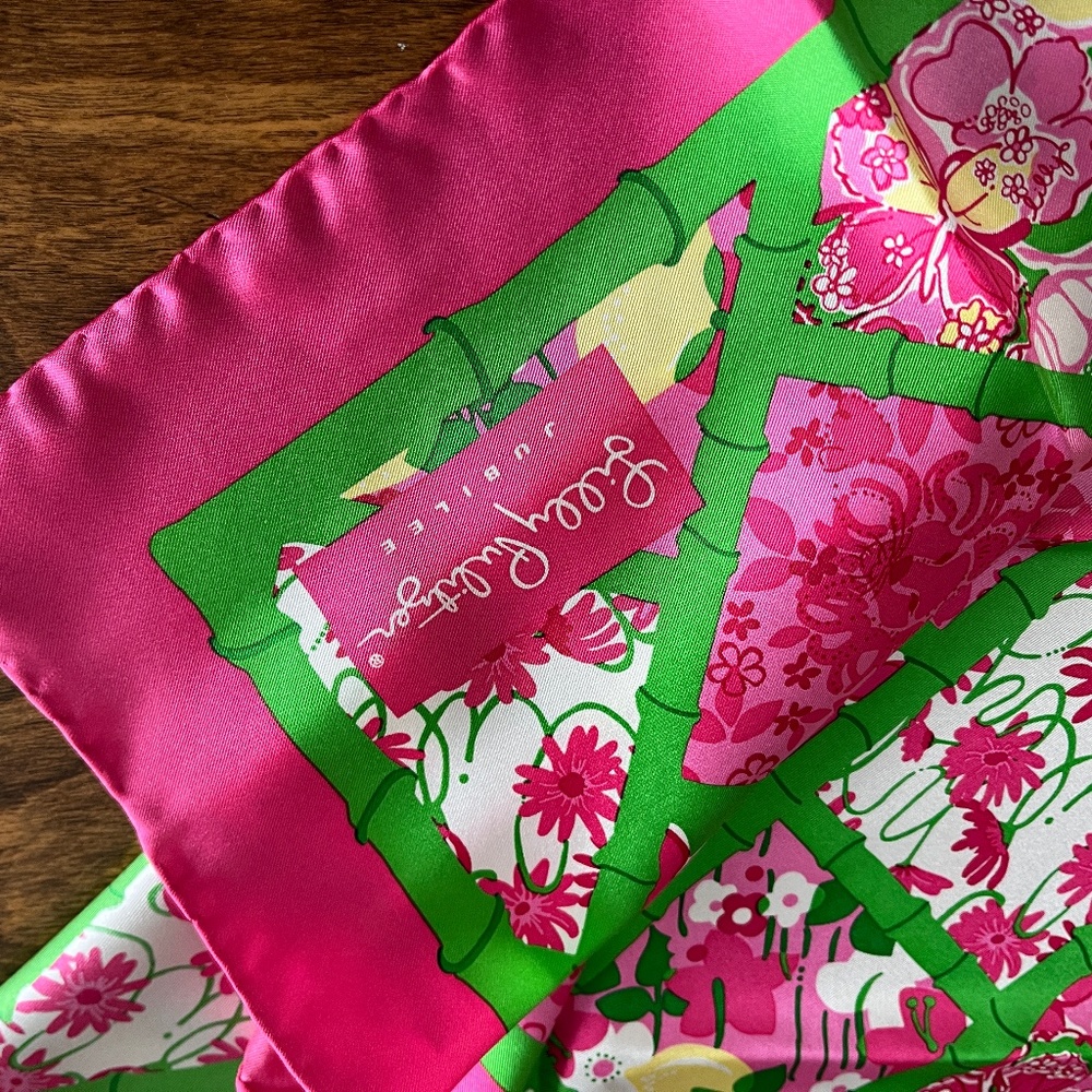 Lilly Pulitzer Classic color scarf